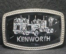 XC25127 VINTAGE 1970s  KENWORTH  TRUCK COMPANY ADVERTISEMENT BELT BUCKLE