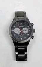 Fossil BQ2233 Brox Multifunction Chronograph Stainless Steel Watch - Blk/orange