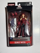 Marvel Legends WandaVision SCARLET WITCH Disney  Cap Flight Gear BAF Sealed