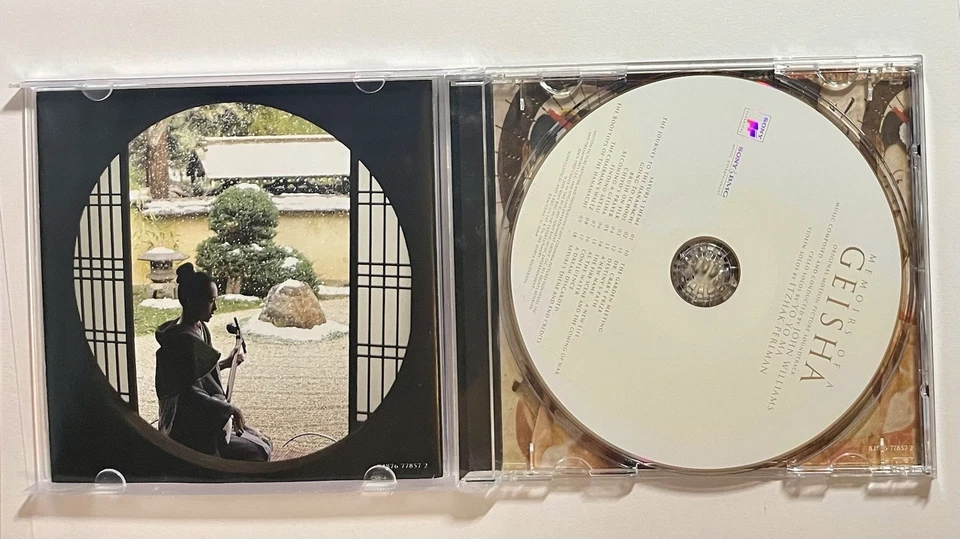 Memoirs Of A Geisha CD Soundtrack, Yo-Yo Ma, Itzhak Perlman, John Williams Score - Image 2 of 3