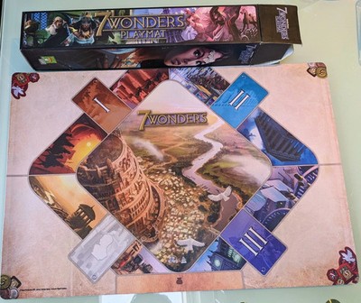 7 Wonders Playmat - Spielmatte 38,5 x 38,5 x 0,3 cm *NEUWERTIG*
