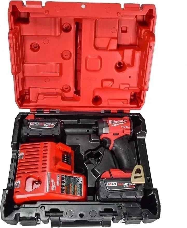 Milwaukee 2953-22 M18 FUEL&trade; 1/4" Hex Impact Driver Kit