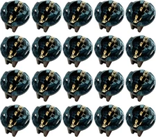 20 Pcs Light Bulb Twist Lock Socket W5W T10 168 194 Wedge Instrument Panel Da