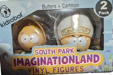 2024 KidRobot BUTTERS & POPE CARTMAN South  Park Imagination land Vinyl Figures