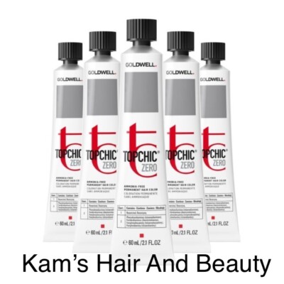 Goldwell Topchic Zero permanente Haarfarbe Ammoniakfrei - 60ml