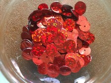 Gutermann Sequins 8mm, 10mm, 5mm, 6mm Cup, Hologram, Square, Shaped in 15g Bags