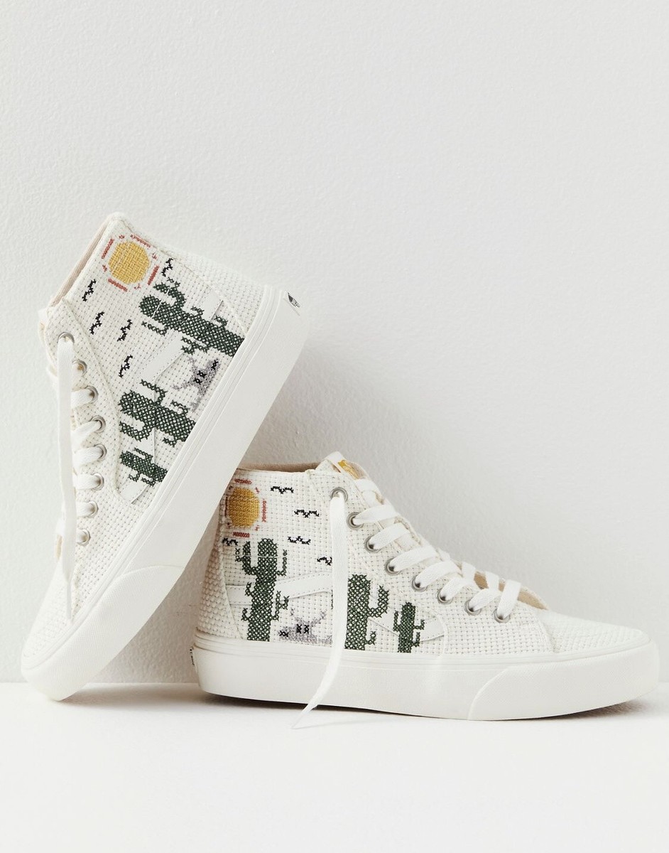【Vans】SK8-HI TAPERED VR3 DESERT EMBROIDERY SHOE Vans Sk8-Hi Tapered Top VR3 Desert Embroidery Sneakers Women