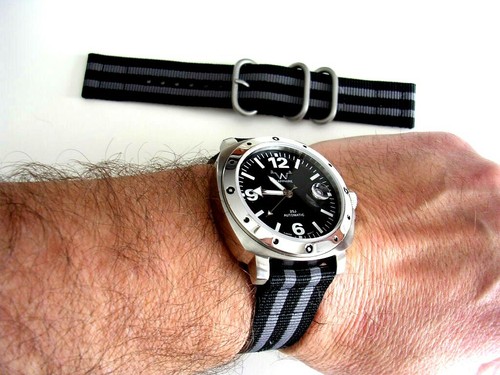 NATO ® 2pc Ballistic Nylon Military g10 sport UTC watch band strap IW SUISSE USA - Picture 5 of 12