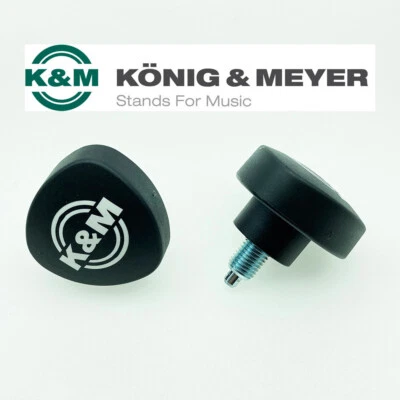 K & M K&M Federzug Höhenverriegelungsschraube für Omega Keyboard 18810 Ständer x 2