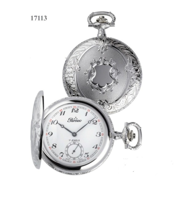 17113 PERSEO OROLOGIO TASCA CARICA MANUALE MECCANICO SVIZZERO SAVONETTE  INCISION | Acquisti Online su eBay