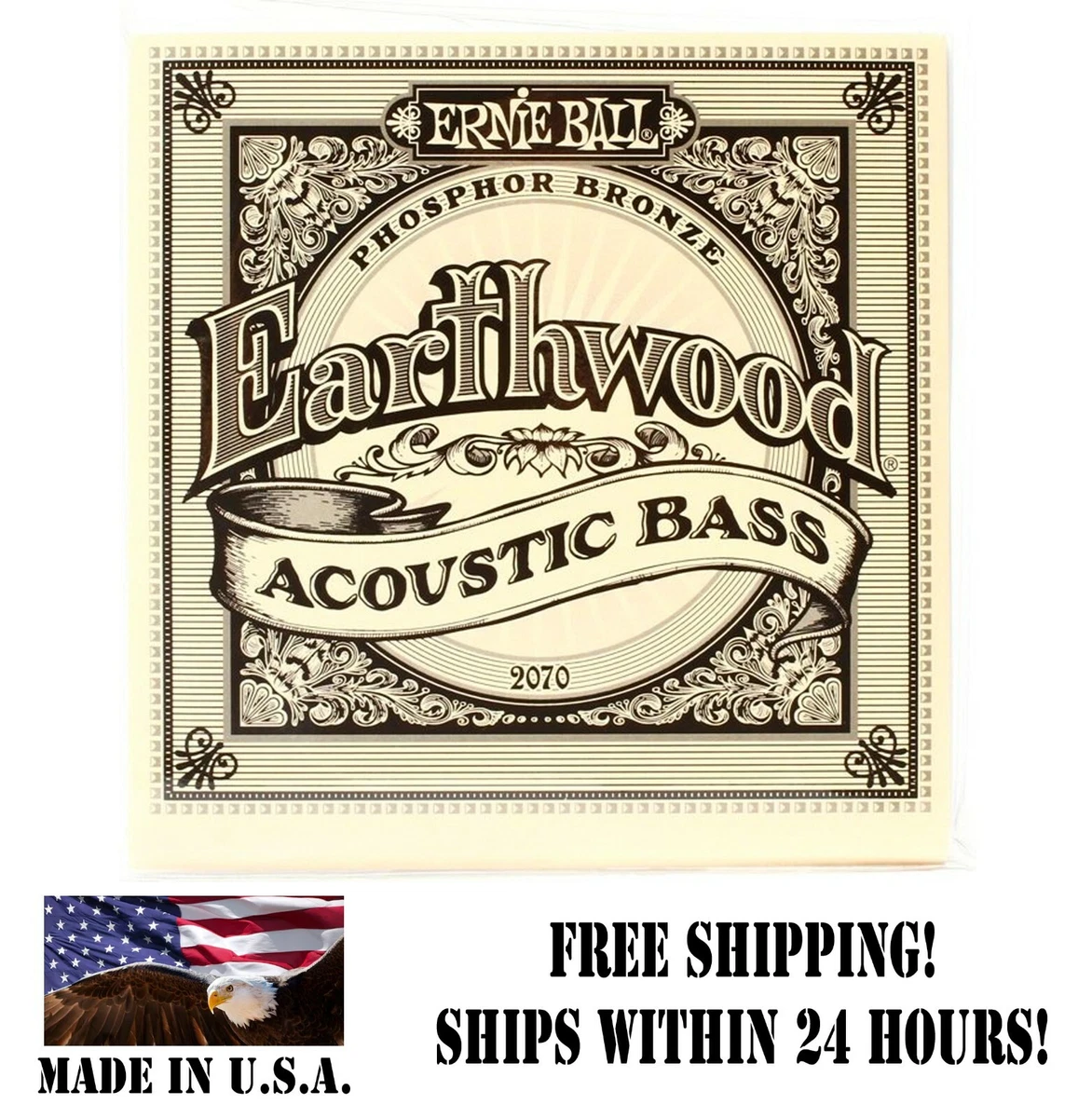 ernie ball earthwood bass products for sale | eBay
