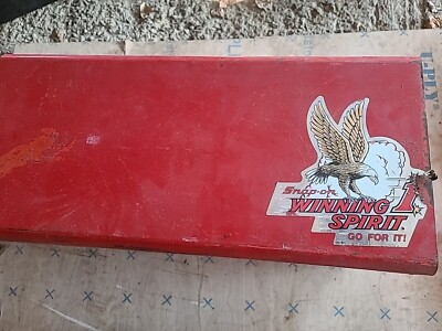 VTG Snap-On Flip Top 9-Drawer TOOL BOX CHEST Socket Wrenches , VTG