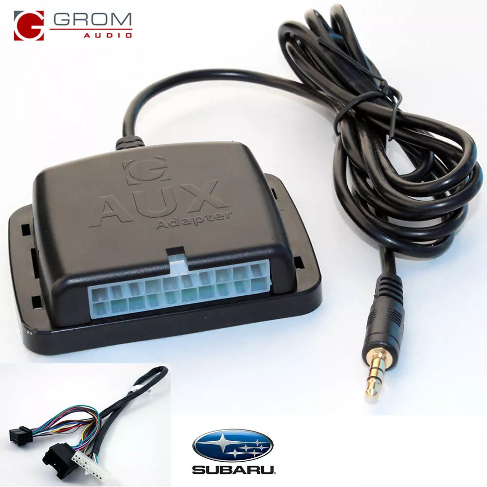Subaru aux cheap input adapter