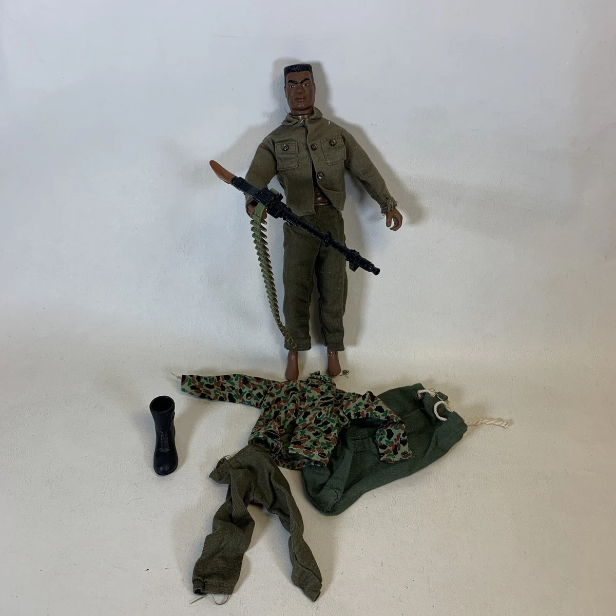 African american gi store joe action figure
