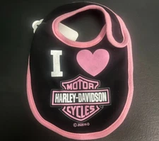 Harley Davidson Baby Bib
