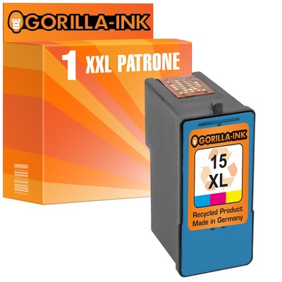 Druckerpatrone Tinten Patrone 1x Color für Lexmark 15 15A 33 35 XL 37 37A 43 XL