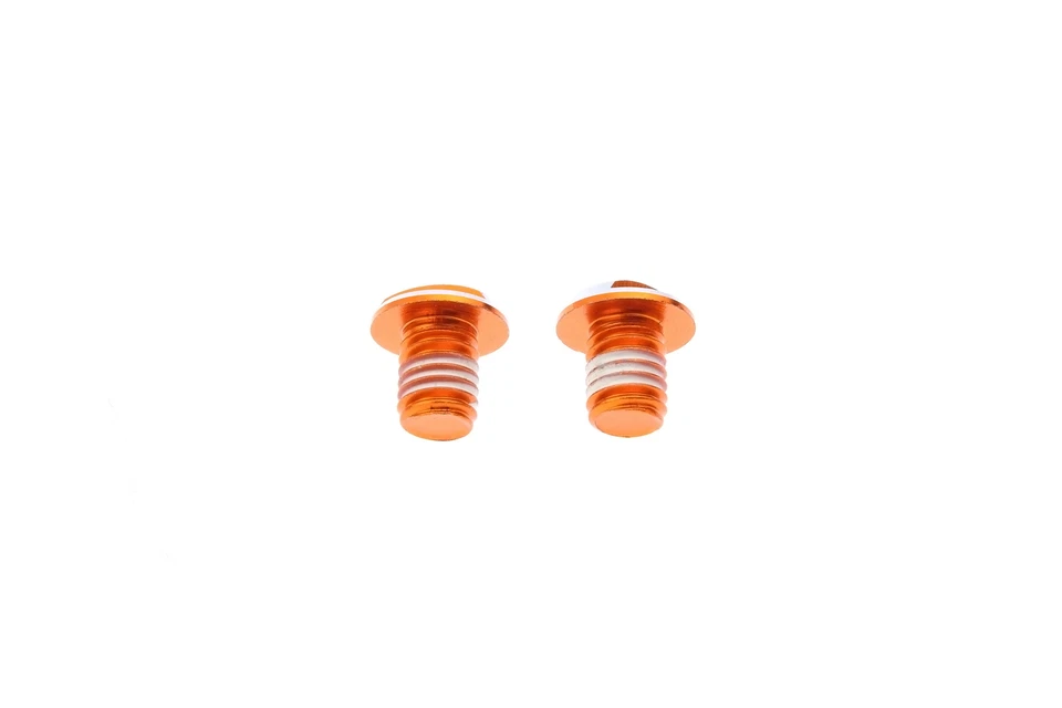 MOWA Road Mountain eBike City Bicycle Pivot Bolts 2pcs M8 for Fork use Orange - Image 2 of 4