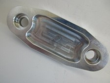 Ford 351c Billet Fuel Pump Block Off Plate Aluminum 351c 351m 400m Ford V8 2074