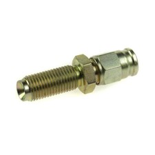 Motamec Male Bulkhead Concave Brake Fitting M10 x1.0> -3 AN Teflon Hose Aeroquip