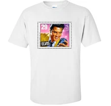 Elvis Presley T-Shirt - US Postal Stamp Design