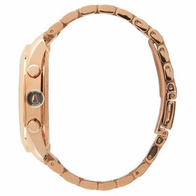 Nixon Bullet Chronograph Rose Gold / Gunmetal Watch, 42mm, A366