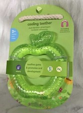 Green Sprouts Cool Soothing Water Ice Teether Ring Green apple