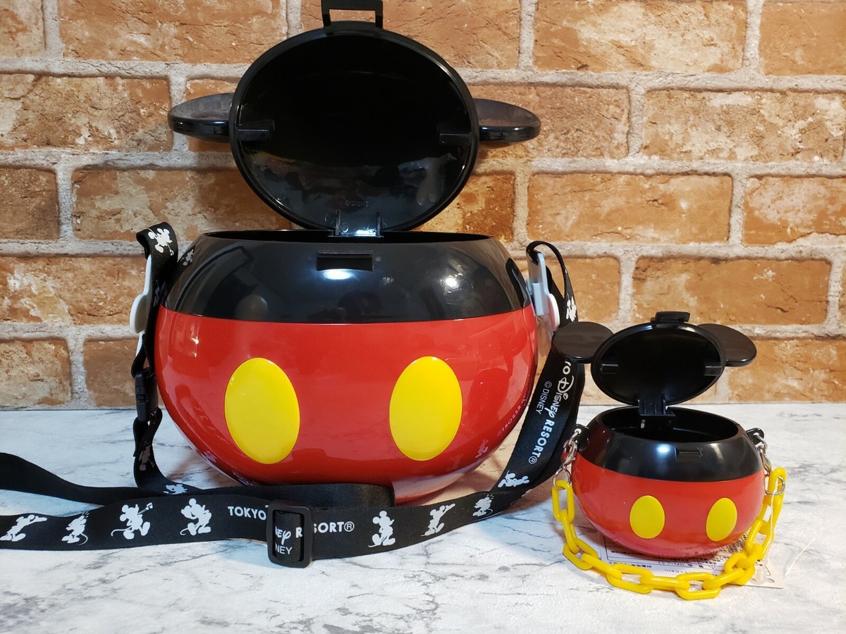 TOKYO DISNEY RESORT Mickey Mouse Popcorn Bucket × candy case Set2