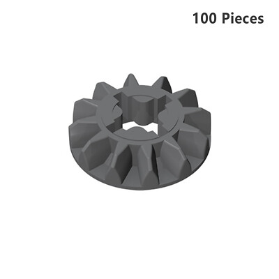 6589 Technic Gear 12 Tooth Bevel CONICAL Wheel Z12 Dark Gray Good