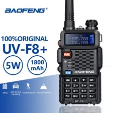 Baofeng BF-F8+ Walkie Talkie Police Two Way Radio Pofung F8+ 5W UHF VHF Radio