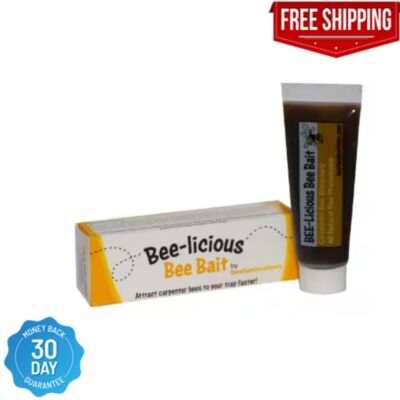 Bee-Licious Bee Bait All-Natural Formula Carpenter Trap Best Bee Brothers