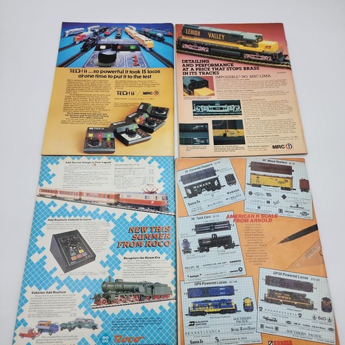 Vtg Lot of 4 Model Railroader Magazine Feb Jun Jul Aug 1987 - Picture 6 of 6