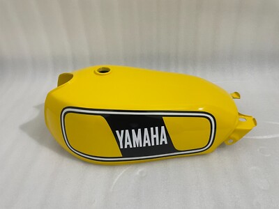 Yamaha 250 DT DT250 Enduro Steel Yellow Painted Fuel Petrol Tank