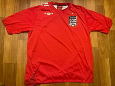 England 2006/2008 Umbro Away Football Shirt Size XL