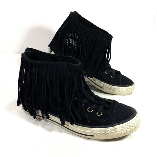 converse fringe high top