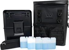 VaultPack Backpack | Cooler Bag Insulated Portable Soft Shell with Interior Heav