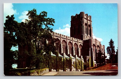 Cadet Chapel West Point New York Vintage NY Postcard View Unused Chrome T75