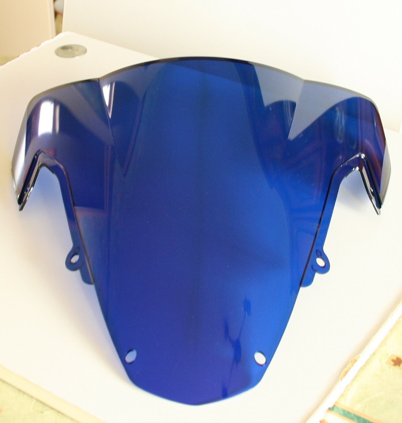 Bulle racing Suzuki GSXR 1000 bleu pour modèles 2003 et 2004