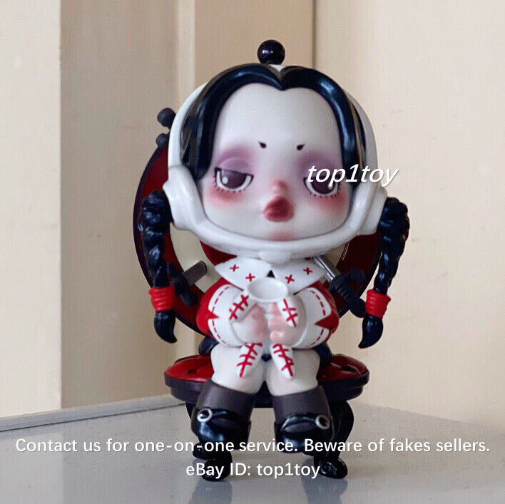 POP MART x SKULLPANDA A Family Deadpan Wednesday Secret Mini