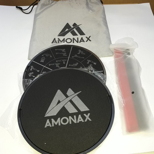 Doppelseitige Gleitscheiben 4er Set - Fitness Slider 17,5cm Für Core-Training & Bauchmuskeln