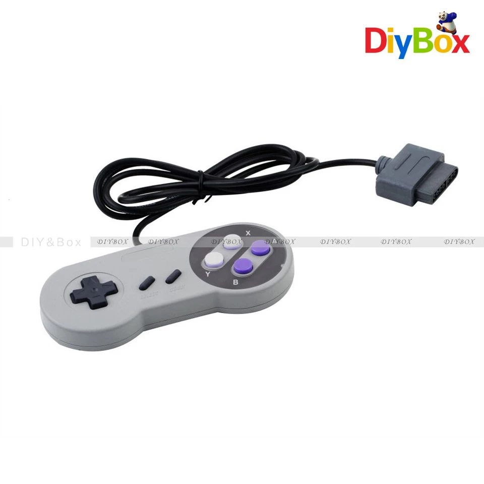 16 Bit Controller for Super Nintendo SNES System Console Control Pad - Image 2 of 4
