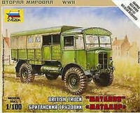 Britischer Wwii Lkw Matador Plastikmodell 1:72 Zvezda