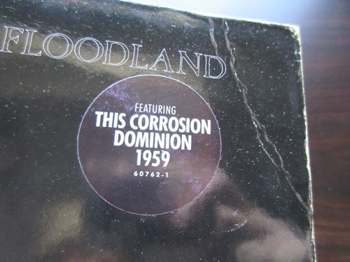 Sisters of Mercy Floodland Germany Vinyl LP in US Numbered Promo Sleeve Goth - Picture 6 of 11