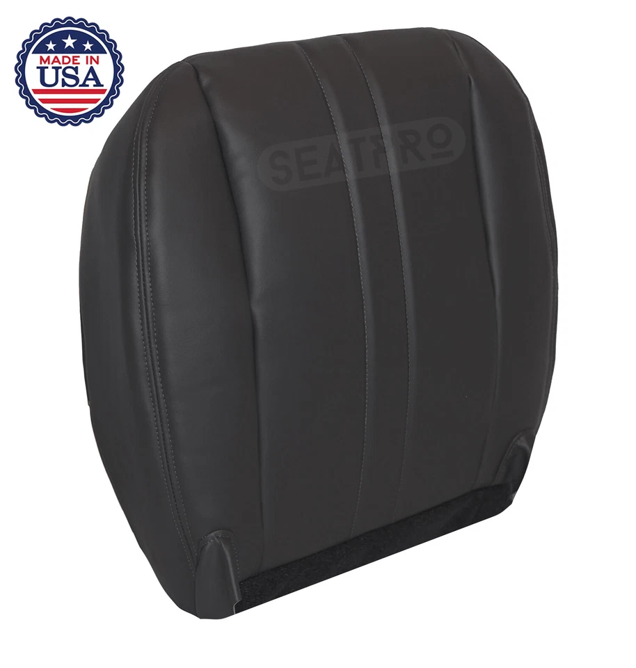 Fits 2000, 2001 GMC Savana Van 1500 2500 Front Bottom Seat Cover Leatherette - Image 4 of 4