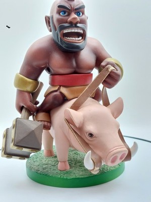 seltene clash of clans 2013 hog rider figur