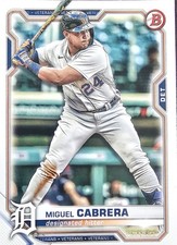 2021 Bowman - Miguel Cabrera #19