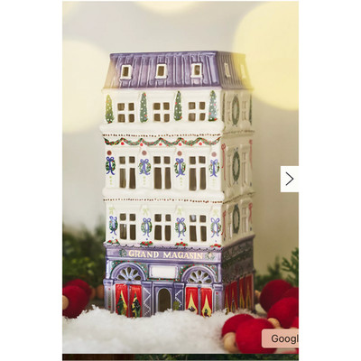 Anthropologie Ceramic Holiday House Ballet Theater