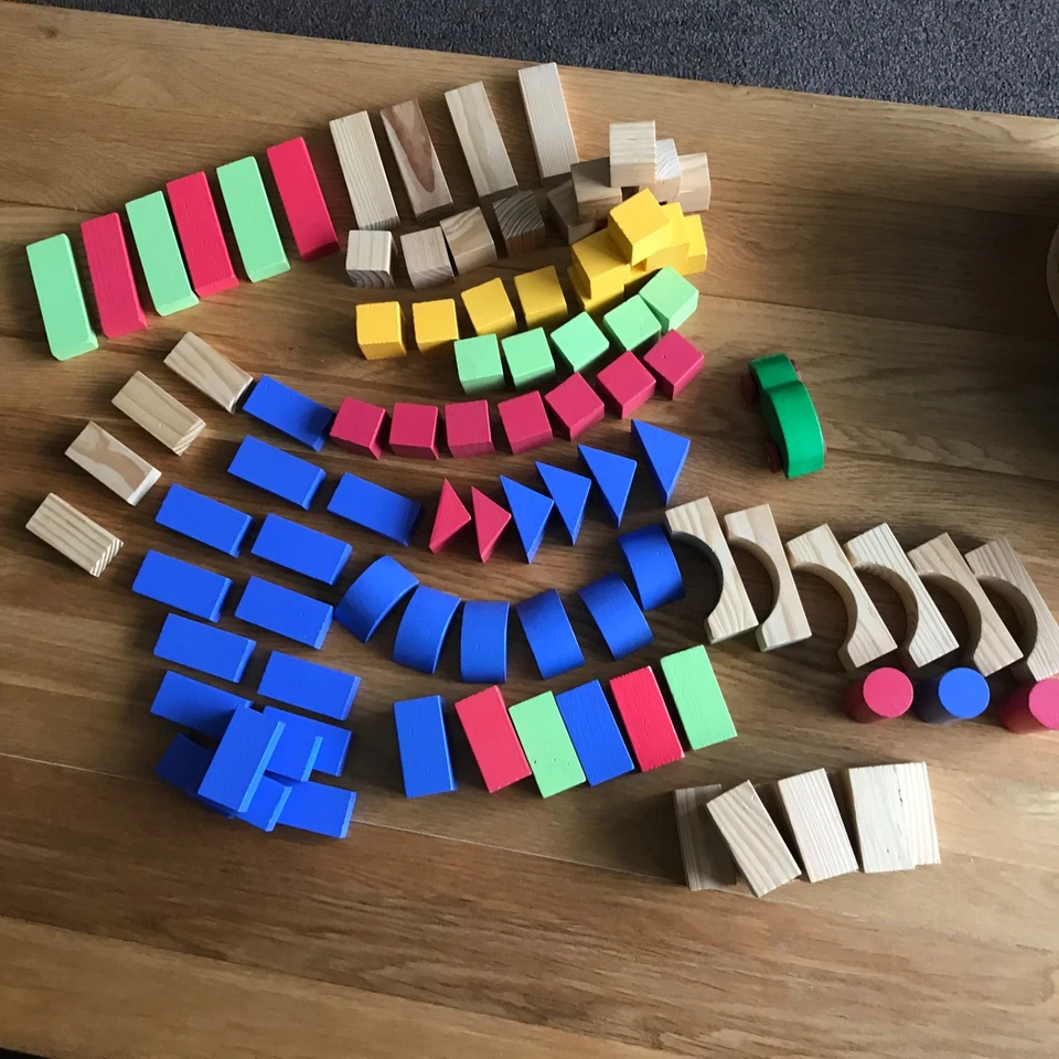 Wooden Blocks - With Calico Bag by Early Learning Centre - Image 4 of 4