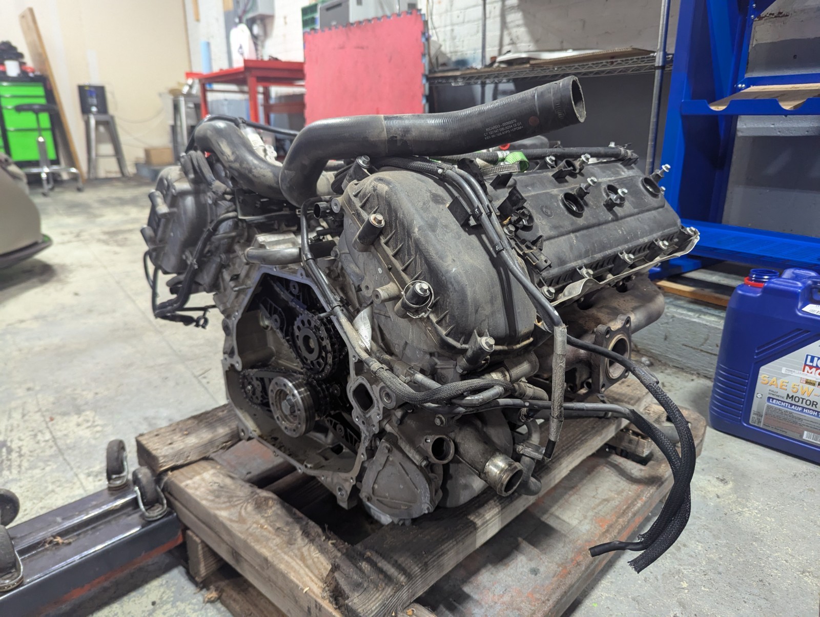 2014 MCLAREN MP4-12C 3.8L M838T ENGINE MOTOR ASSEMBLY 60K MILES OEM