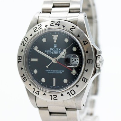 Rolex Explorer 2 Ref. 16570 Automatik Edelstahl 40mm Fullset 1995