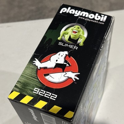 Playmobil Ghostbusters Set 9222 Slimer W/ Hot Dog Stand New SEALED
